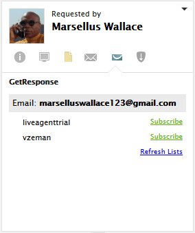 Đăng ký GetResponse LiveAgent