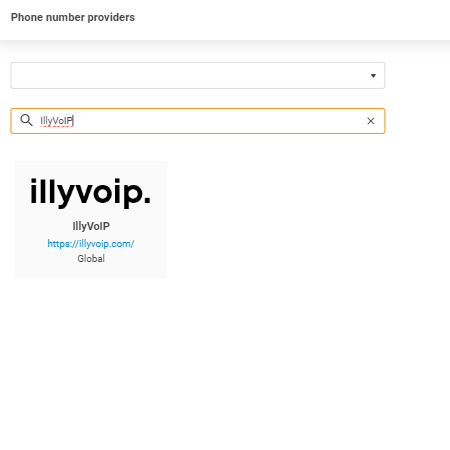 Nhà cung cấp IllyVoIP