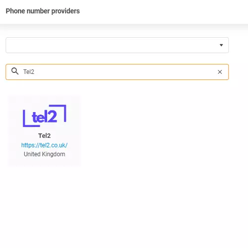 Nhà cung cấp Tel2