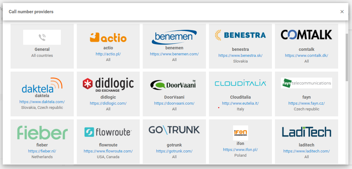 Tích hợp Magenta VoIP với LiveAgent