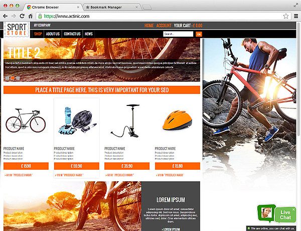 Tích hợp livechat Oxatis LiveAgent