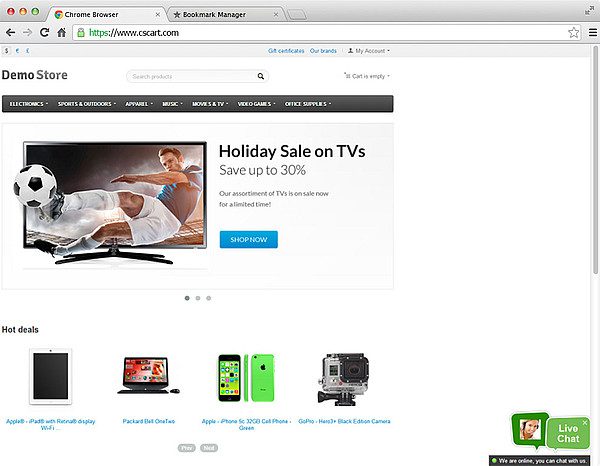Tích hợp LiveAgent với CS-Cart trực tiếp