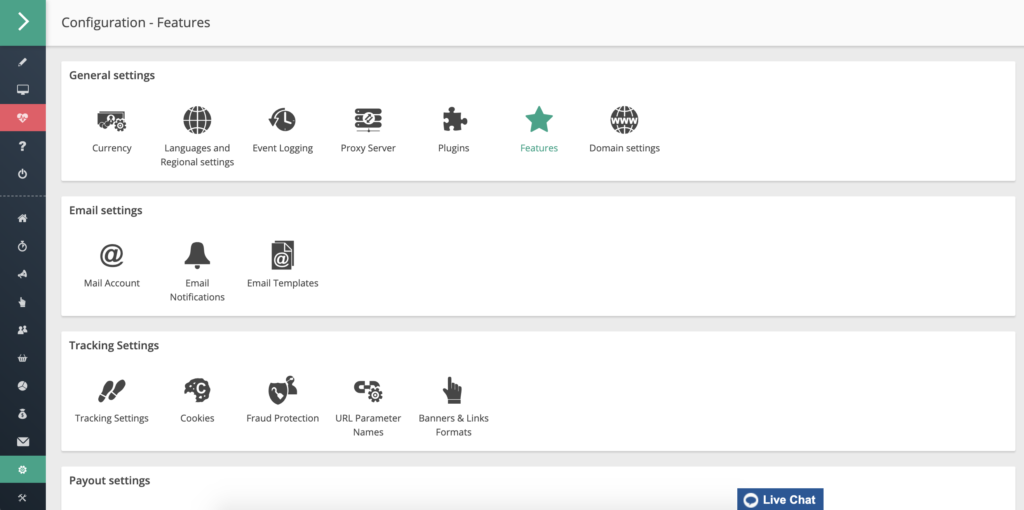 Cấu hình và tính năng