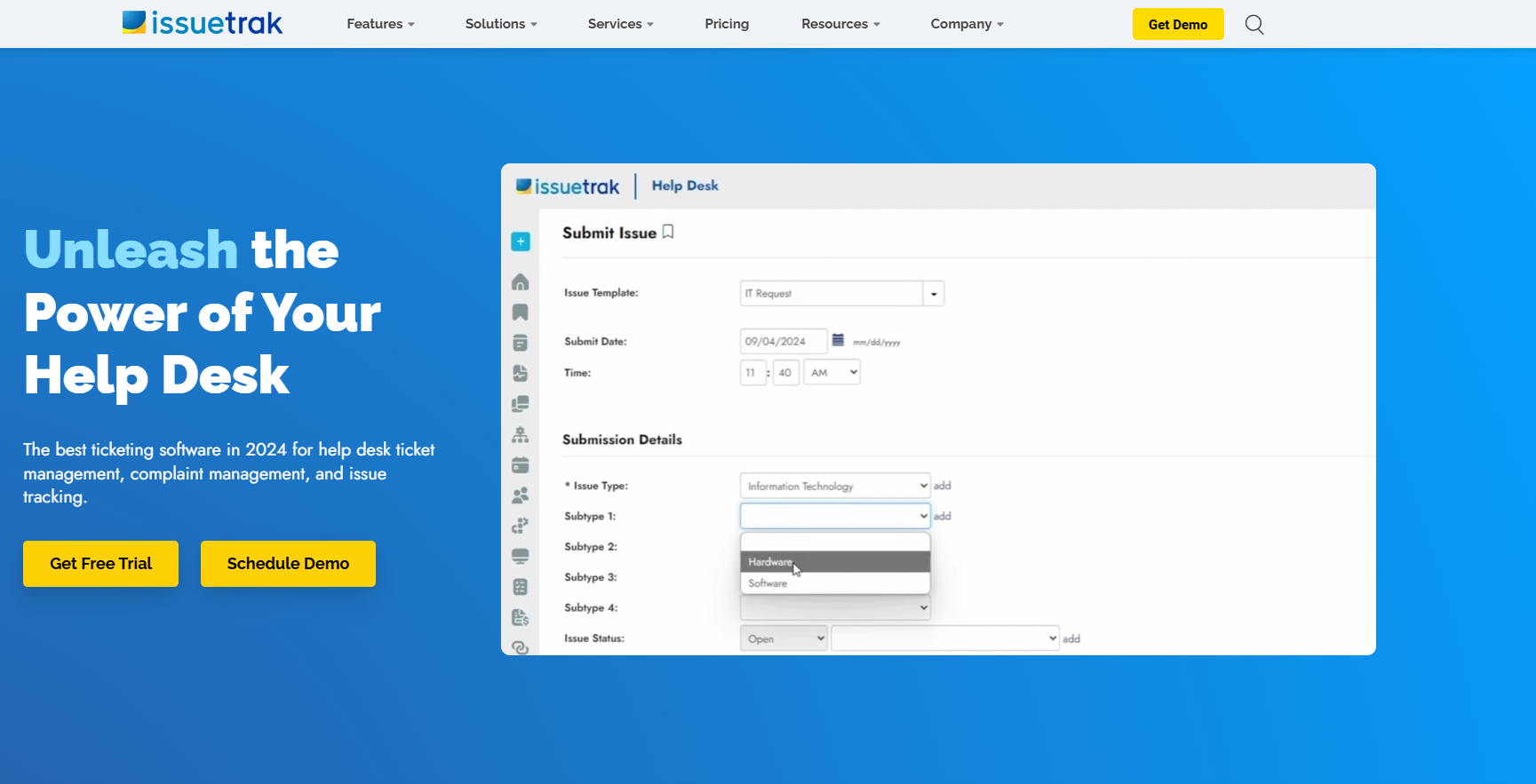 trang chủ issuetrak