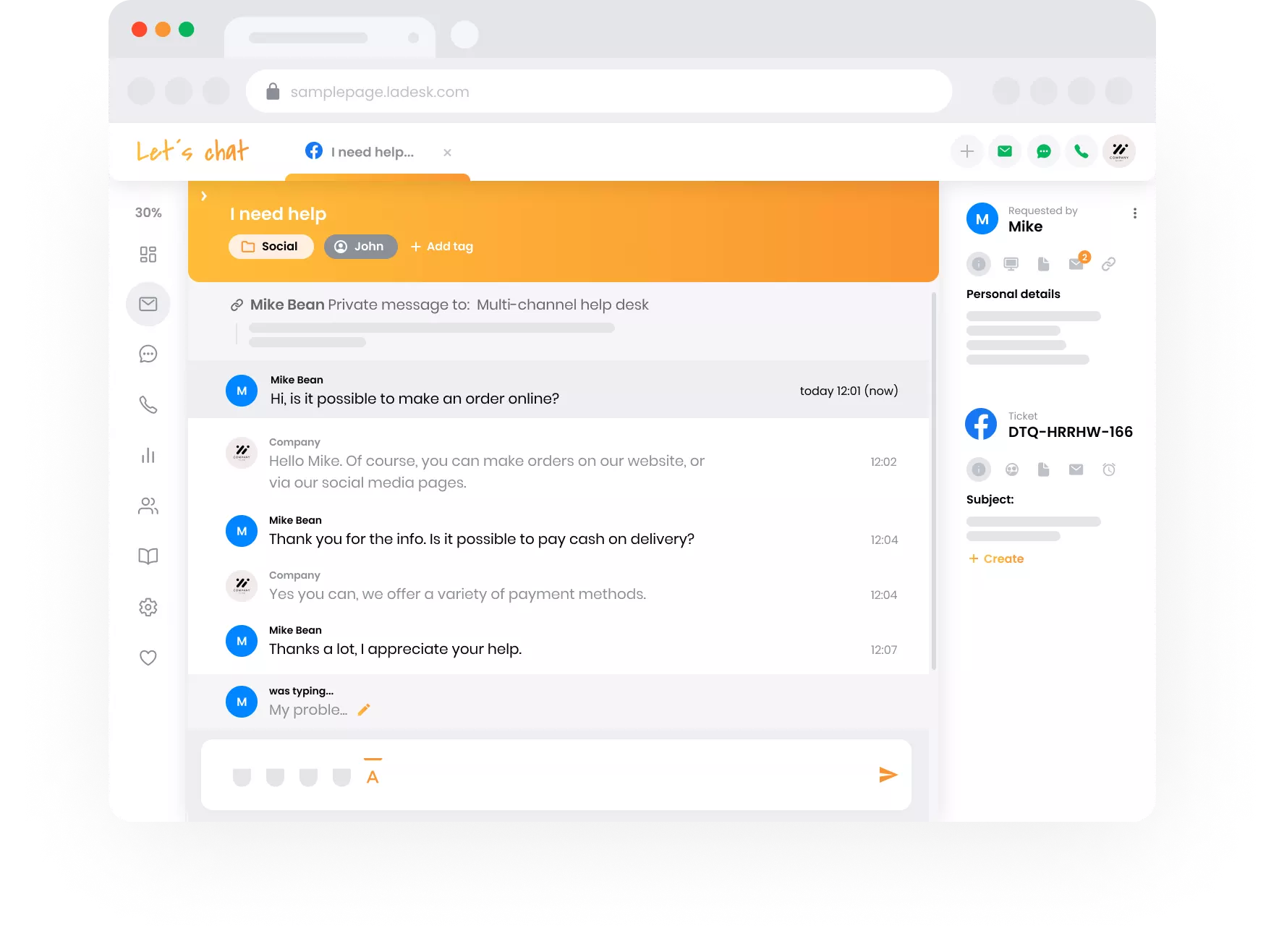 Chế độ xem đội hỗ trợ
