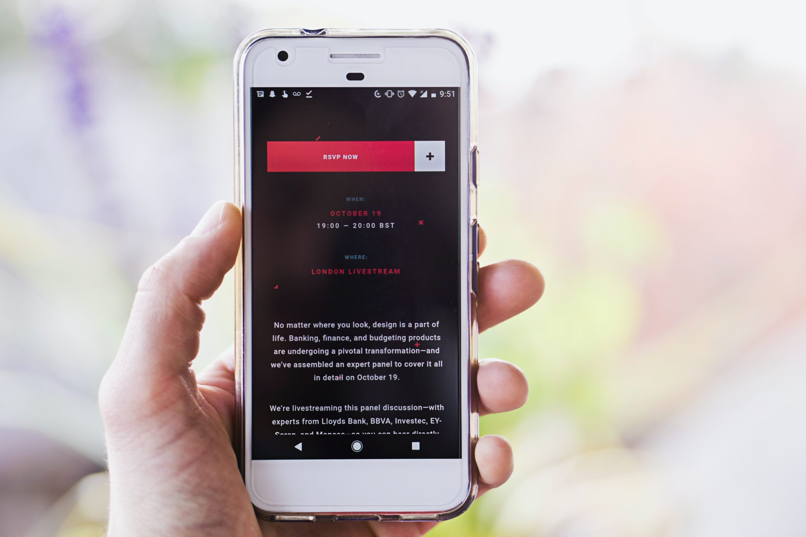 Những người tham dự sự kiện kết nối mạng