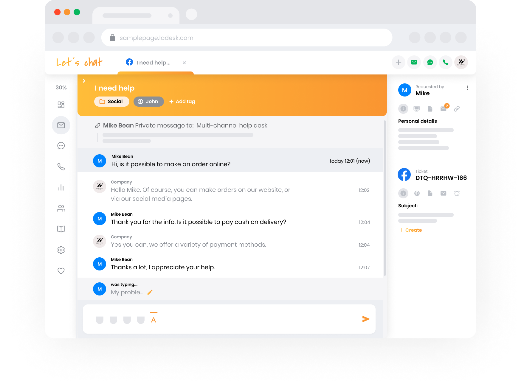 Chế độ xem đội hỗ trợ