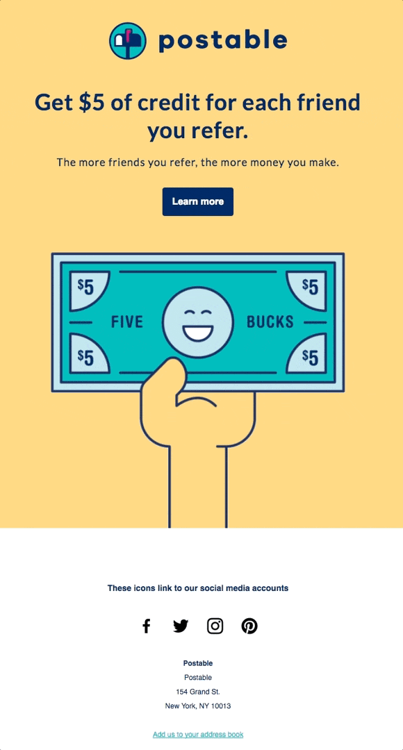 Ví dụ về chương trình marketing giới thiệu